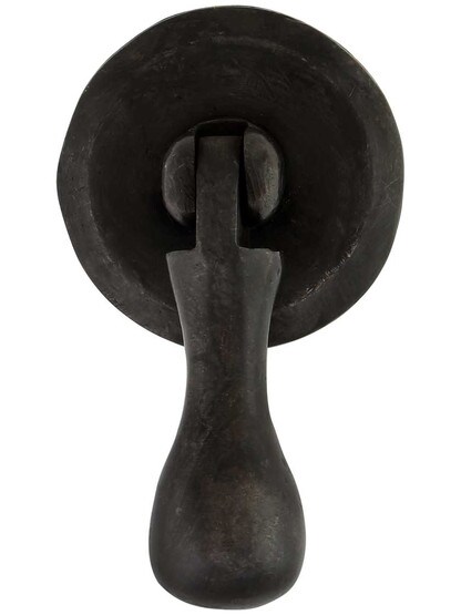 Classic Round Bronze Drop Pull in Dark Bronze.